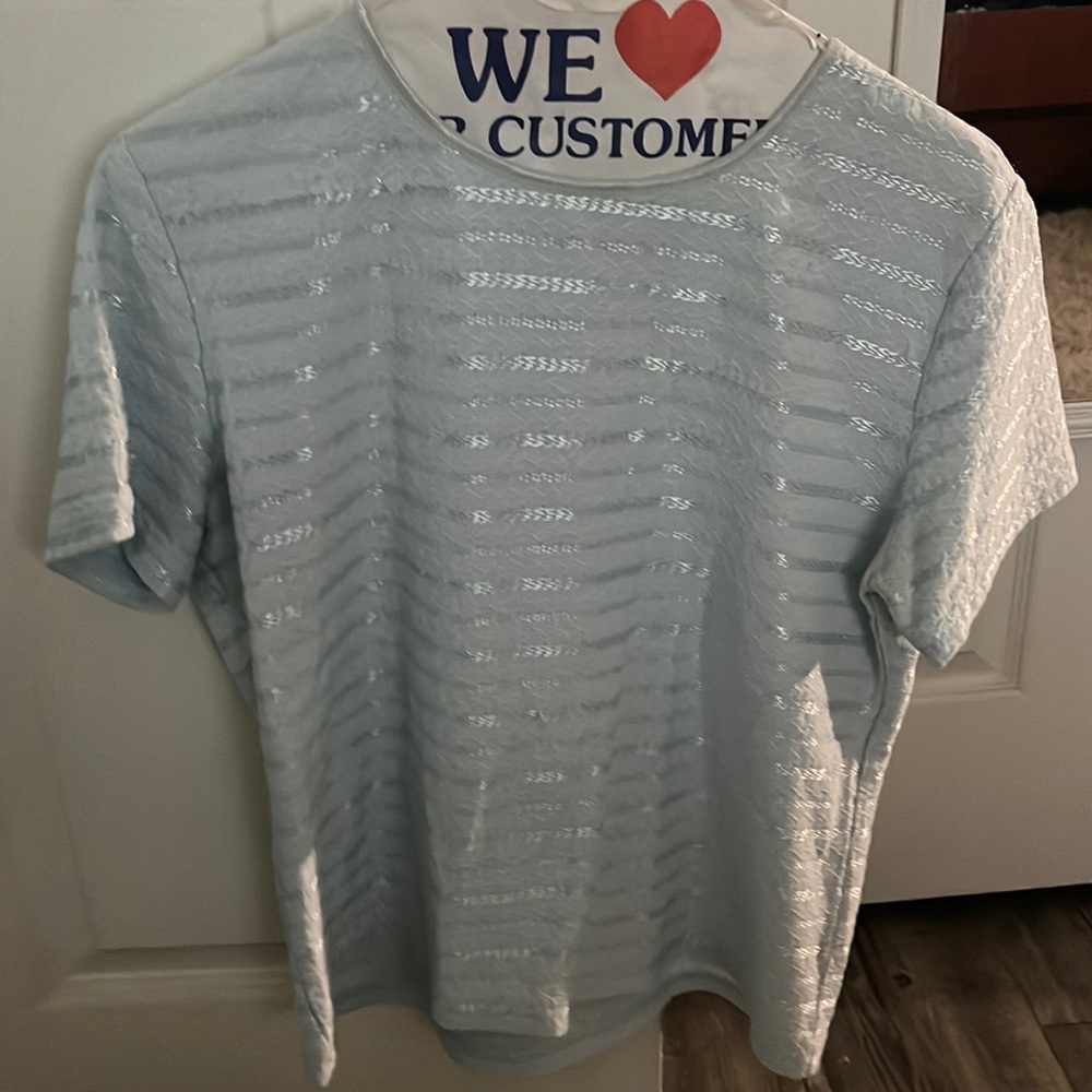 Light Blue Blouse